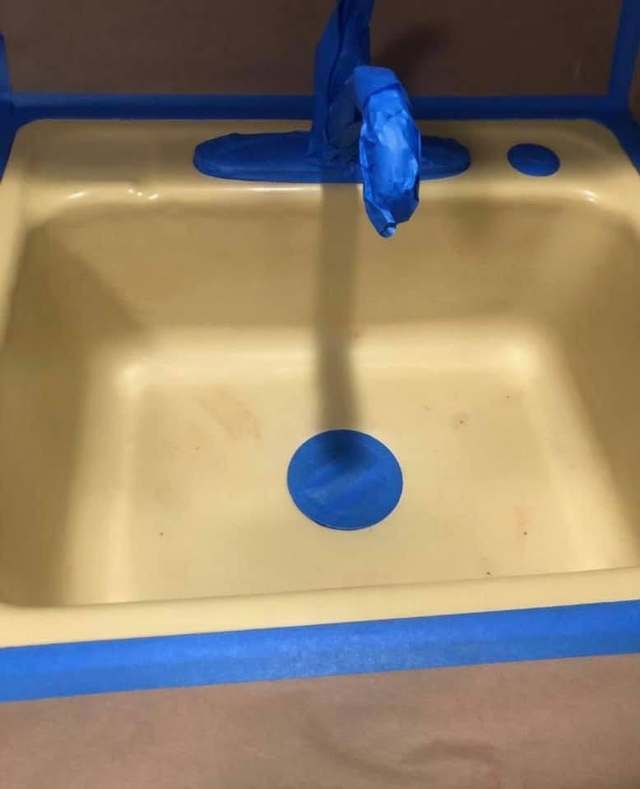 Sink Refinishing & Reinstall before